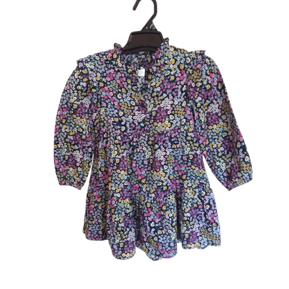 ⭐HP⭐ NWOT BABY GAP Girls Floral Long Sleeve Dress